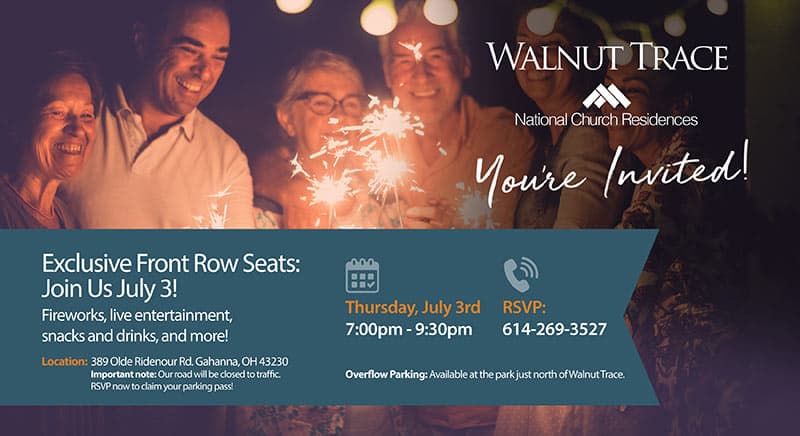 walnut trace July 3rd flyer