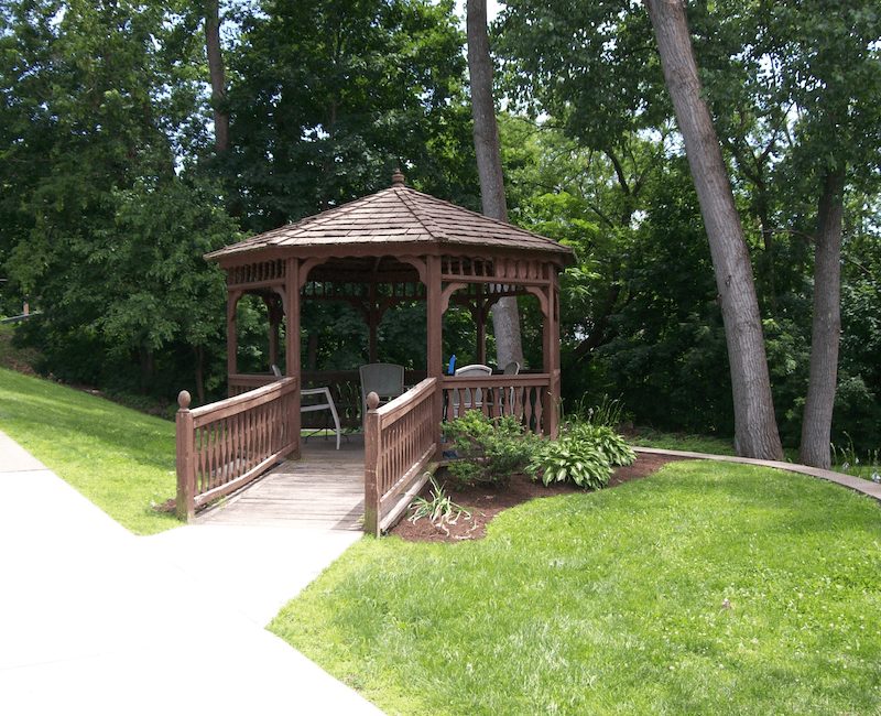 Van Schoonhoven Square gazebo