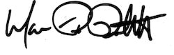 Mark Ricketts Signature