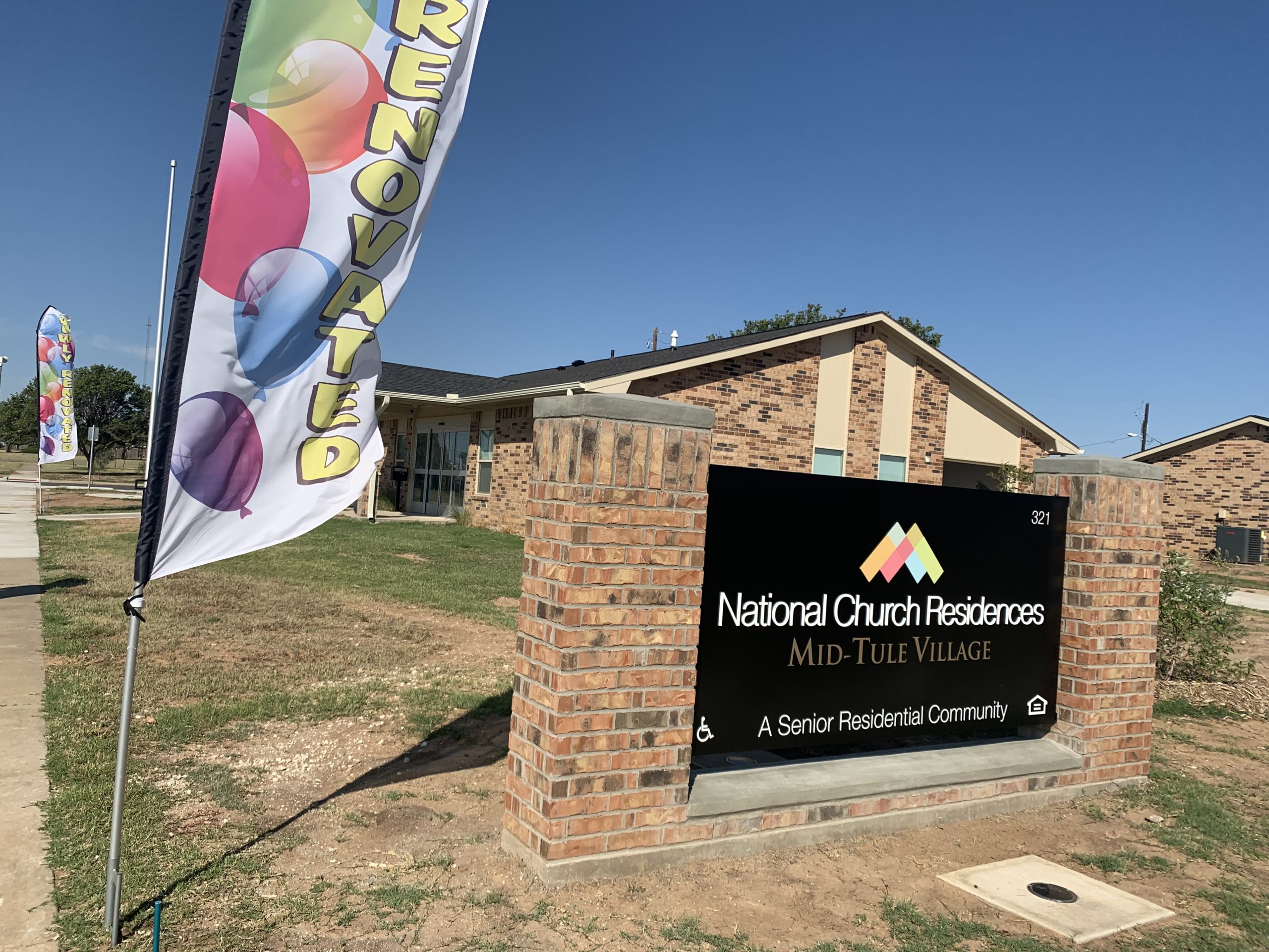 Sign of National Church Residences Mid-Tule Village