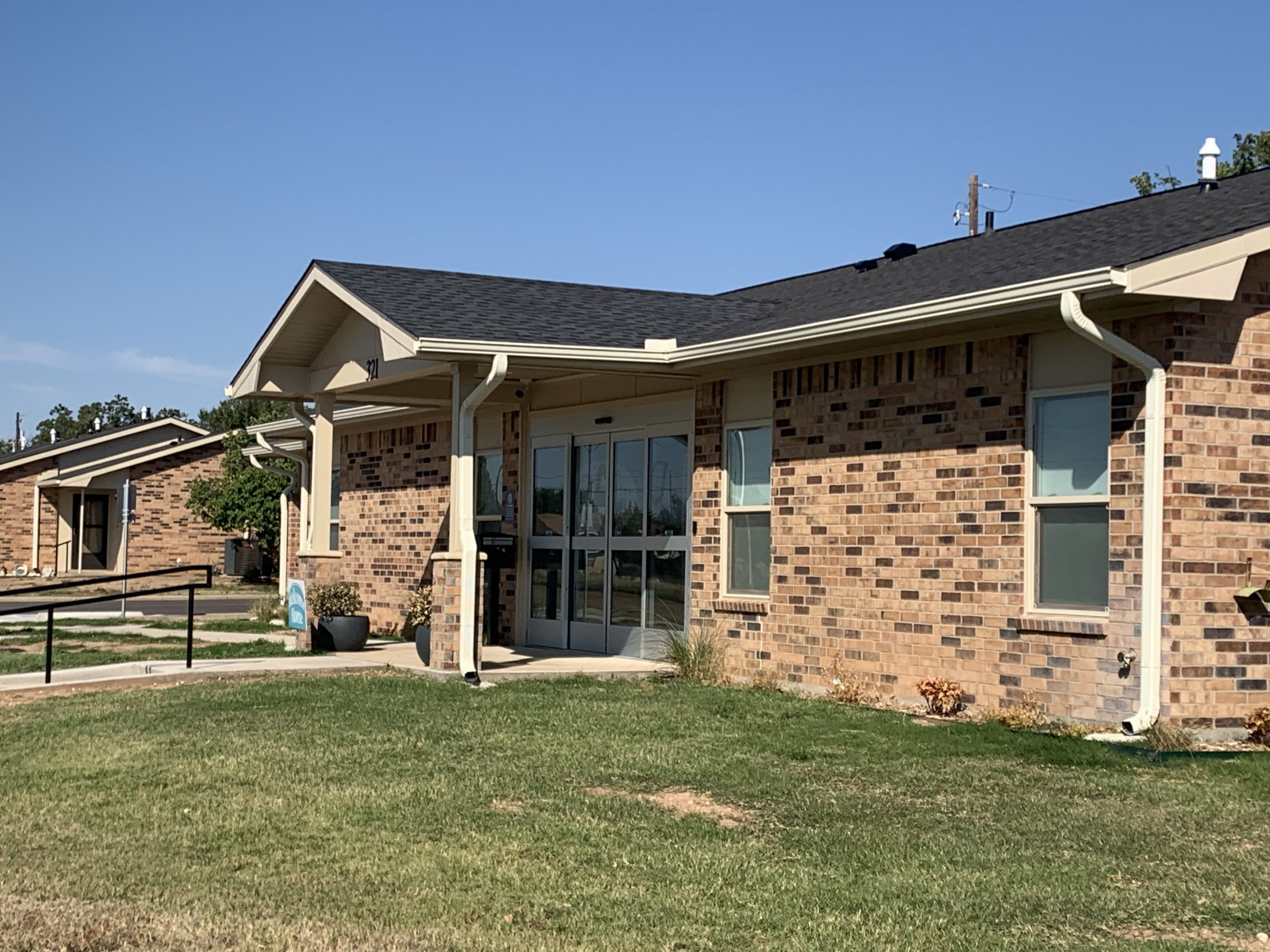 Front entrance of Mid-Tule Village