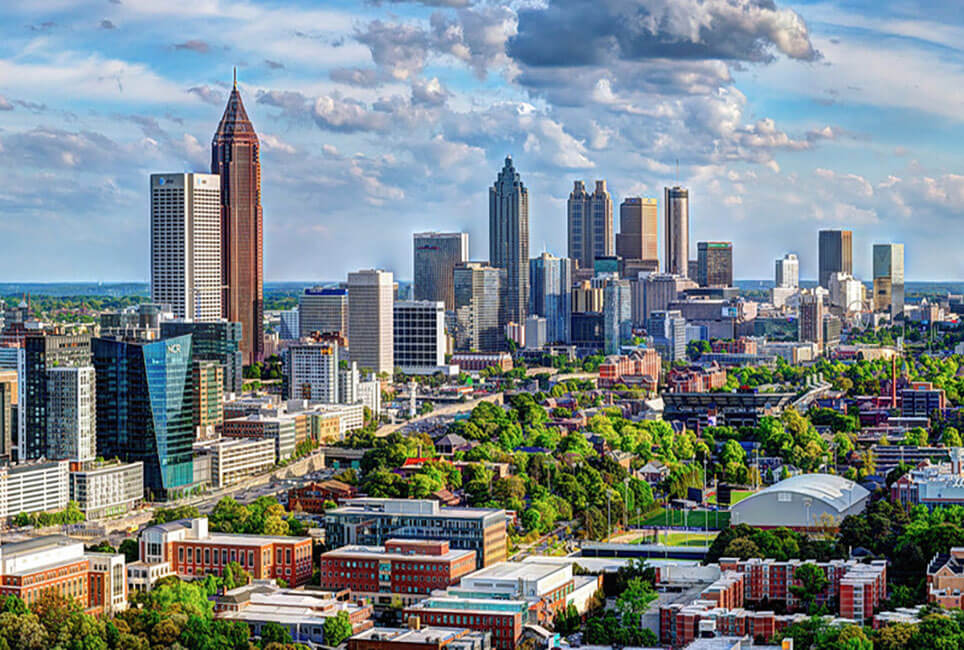 Atlanta, GA city skyline