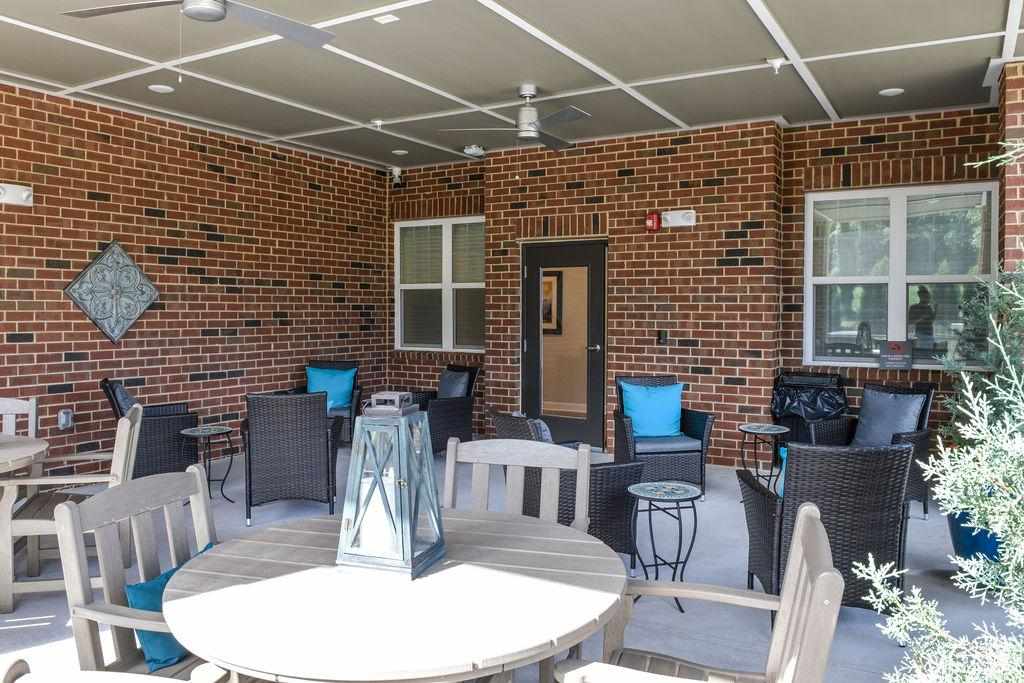 True Light Haven patio with patio furniture