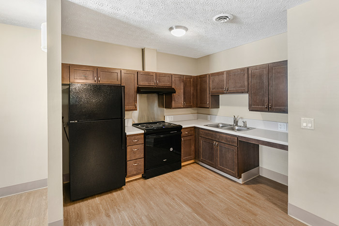 Mayflower Apartments Kitchen