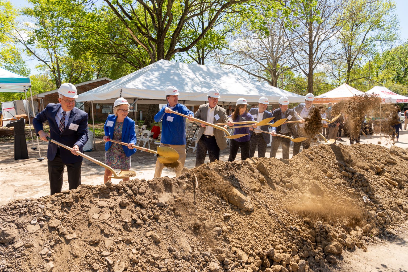 The Hartford at Stafford Village groundbreaking ceremony