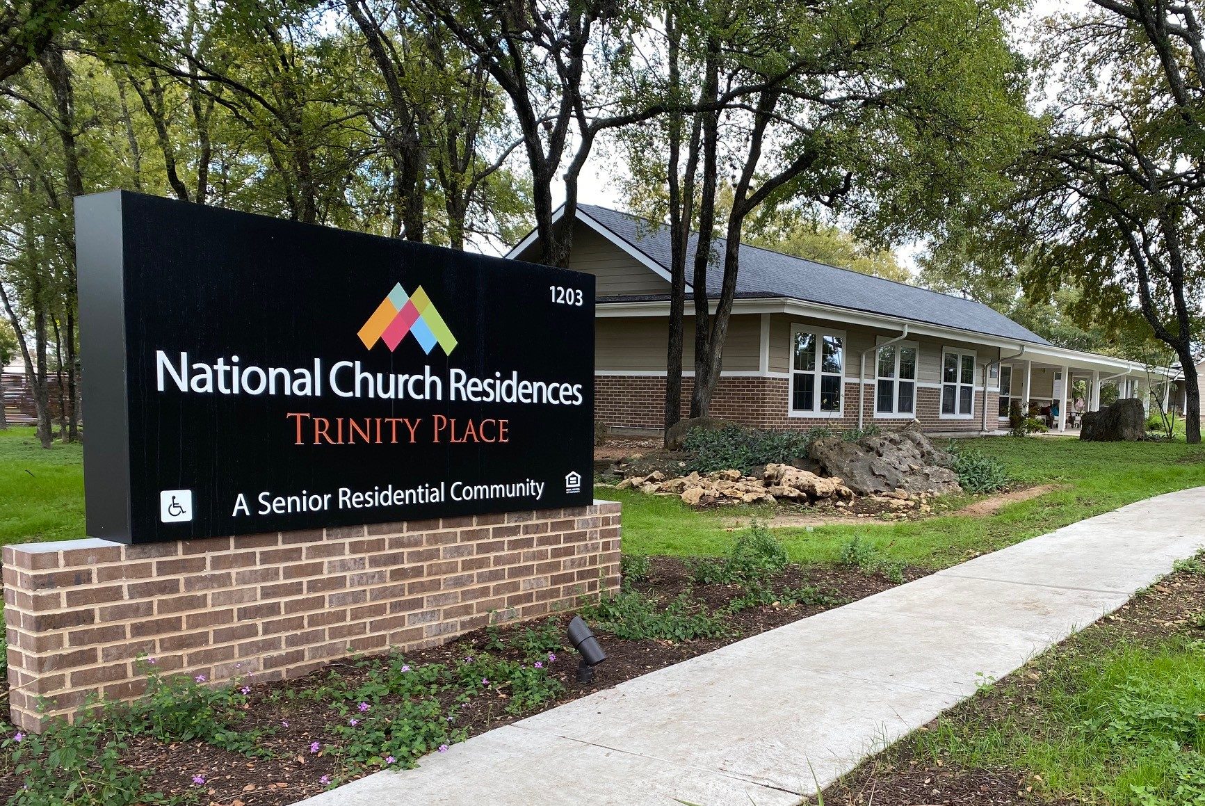 National Church Residences Trinity Place Entrance
