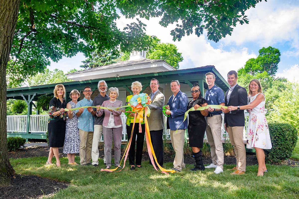 First community village ice house ribbon cutting