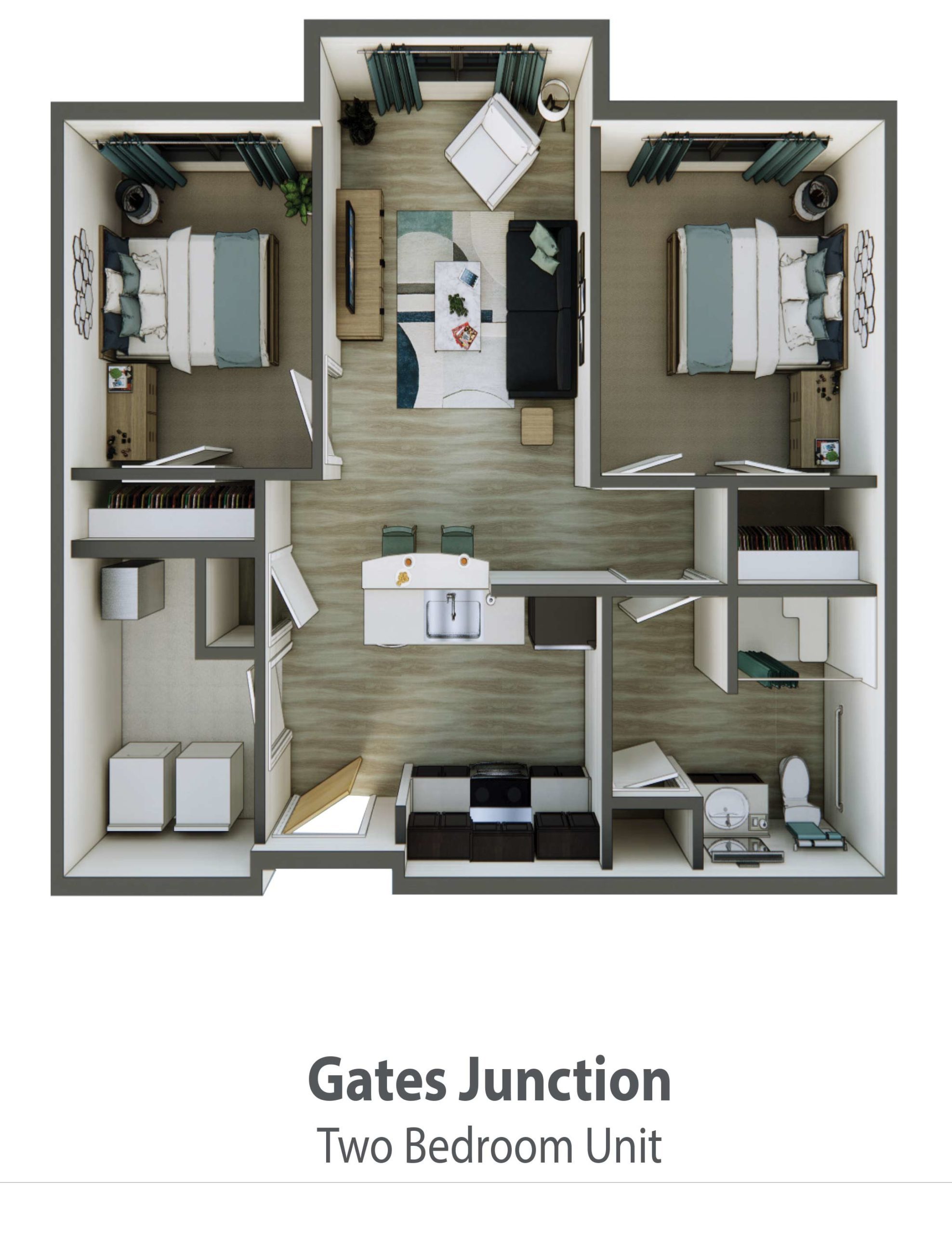 Gates Junction Two Bedroom