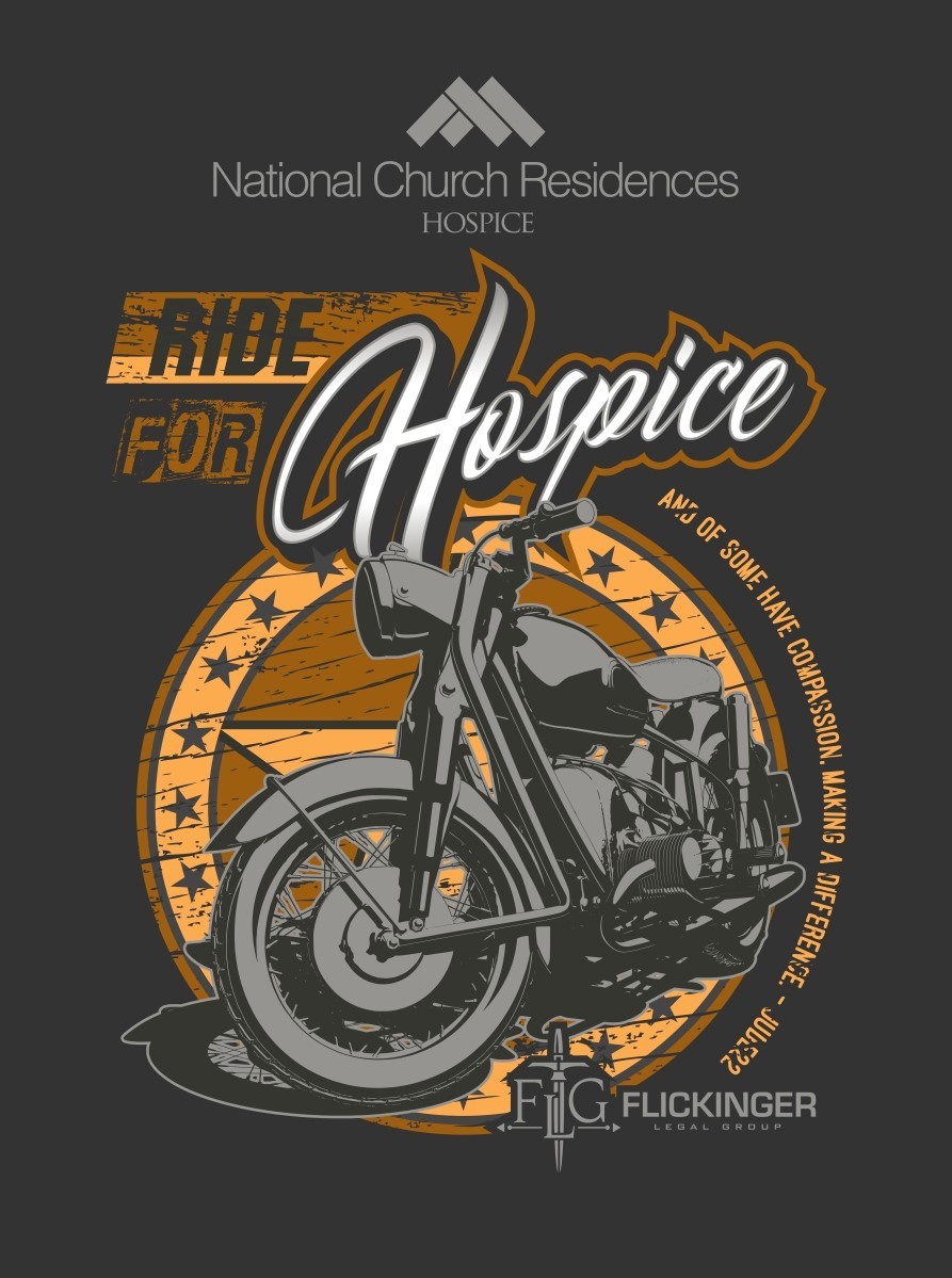 Ride for hospice logo