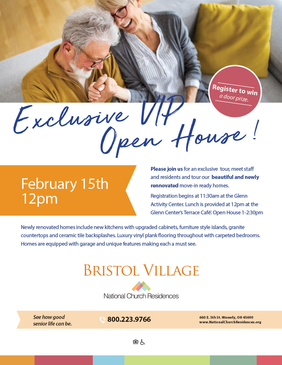 Bristol Village Event Flyer 01.19