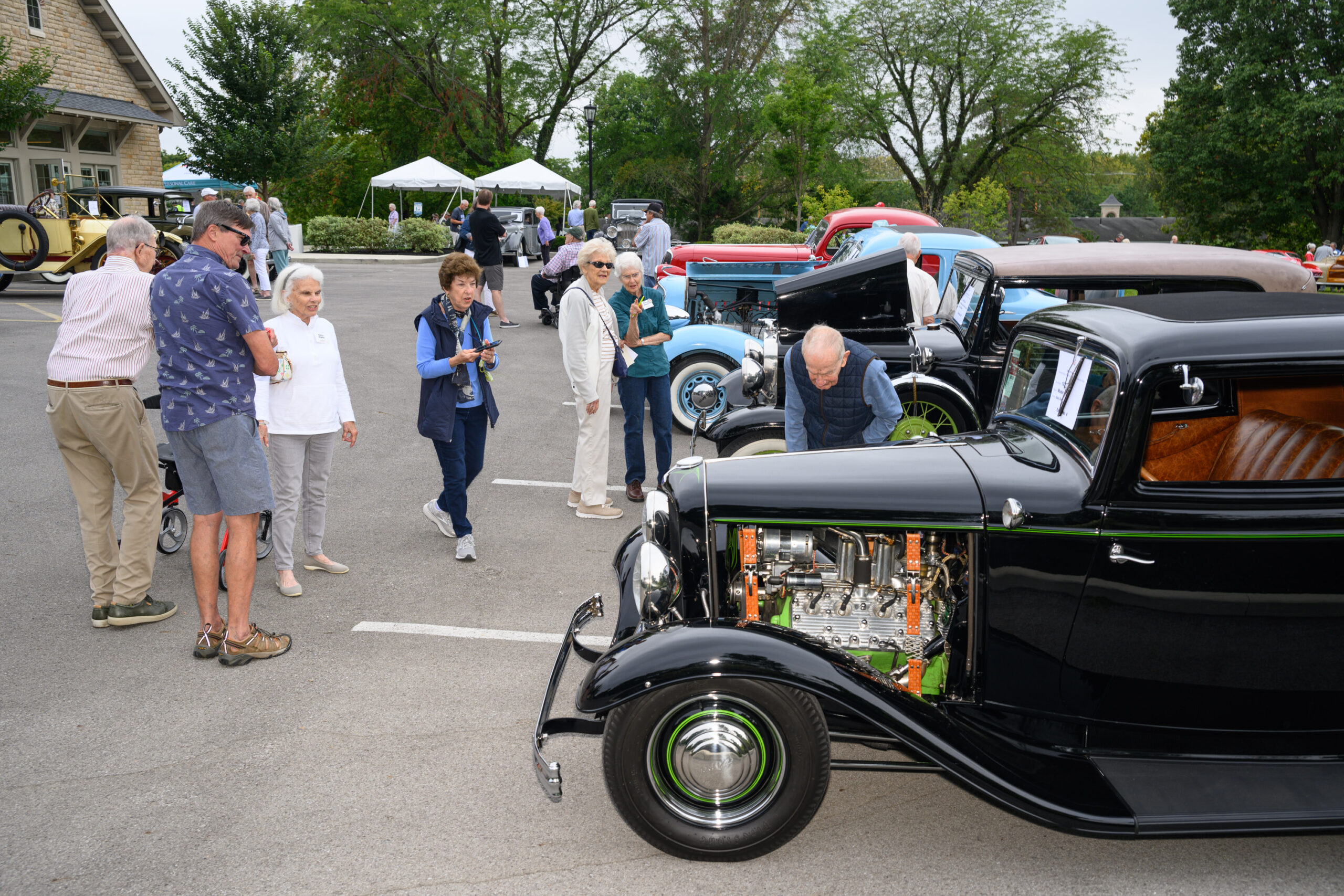 First Community Village Celebrates Diamond Anniversary with Vintage Car Show and Garden Dedication