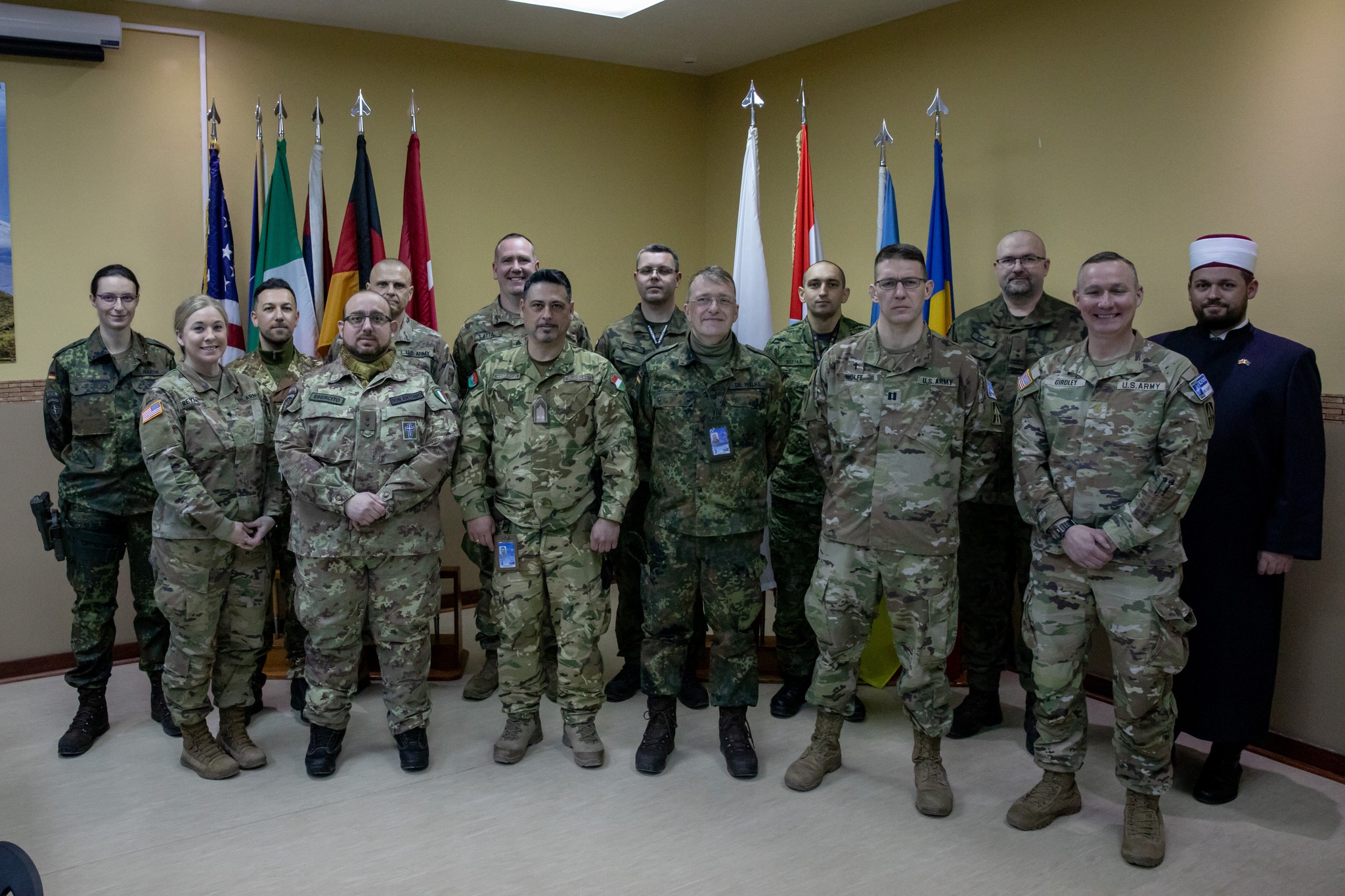 Meetings with Chaplain Girdley and the KFOR NATO Chaplain Team.