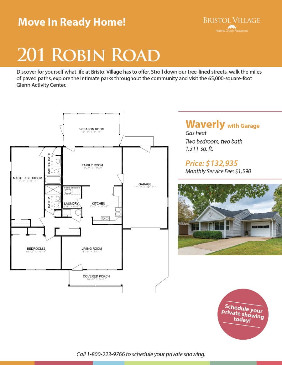 201 Robin Road flyer