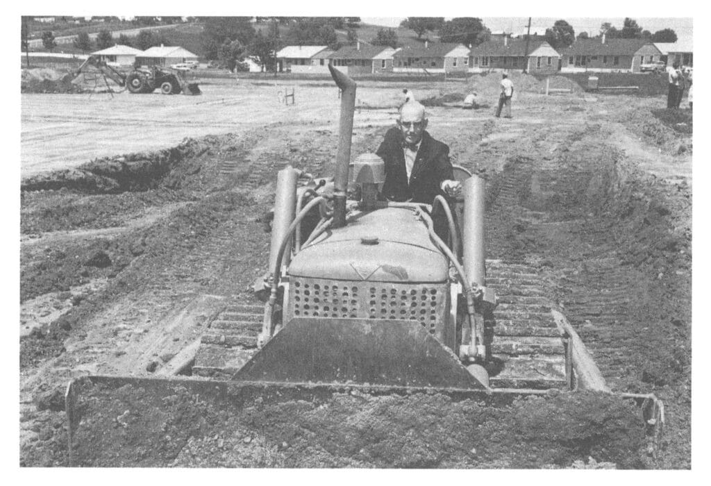 1960s Groundbreaking at Bristol Village.