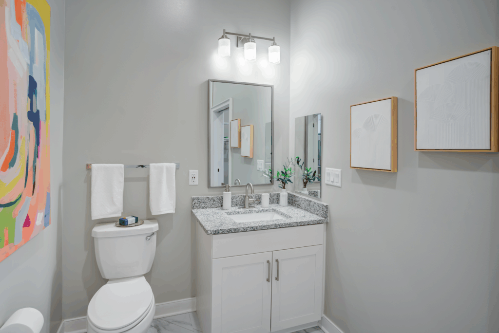 Brookwood Point apartment bathroom