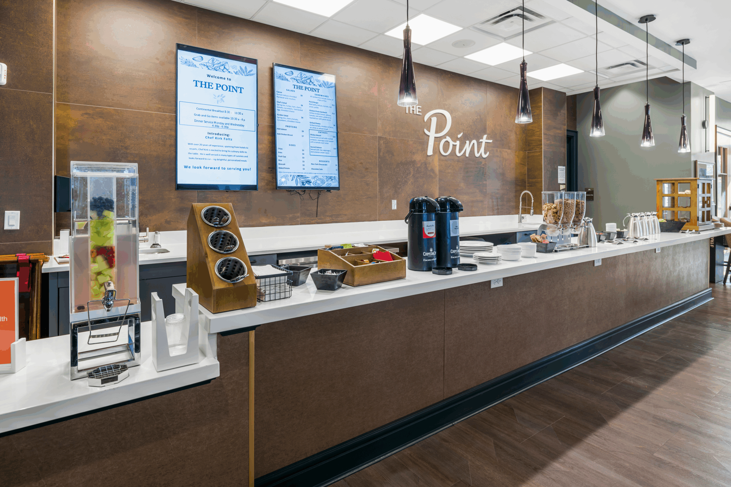 Brookwood Point cafe