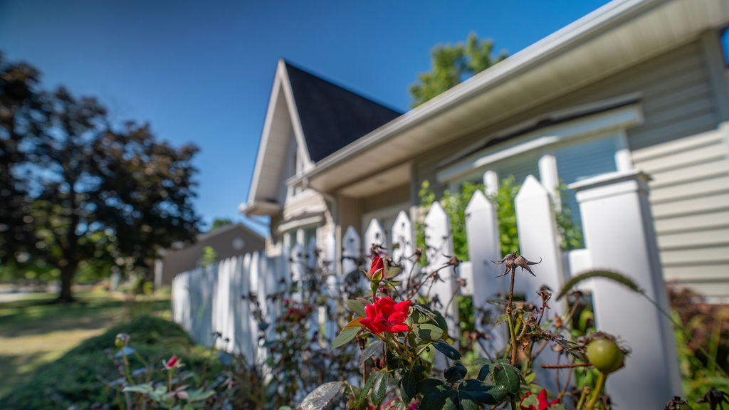 Exterior of a bright, modern senior living with large windows