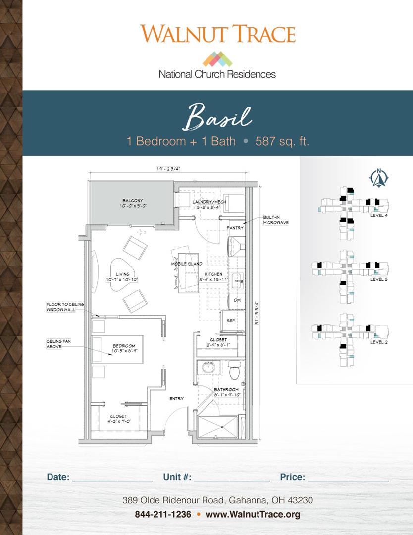 Walnut Trace Bail floorplan