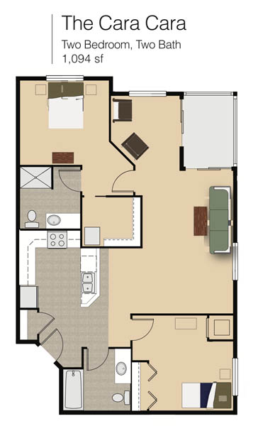 Cara Cara Floorplan