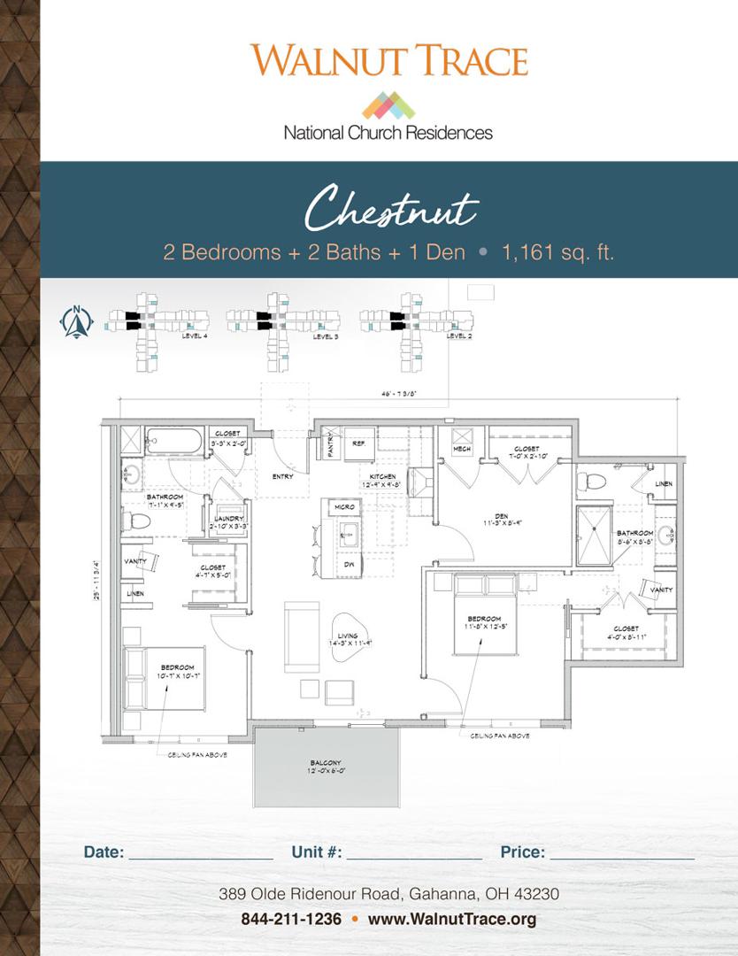 Chestnut floorplan
