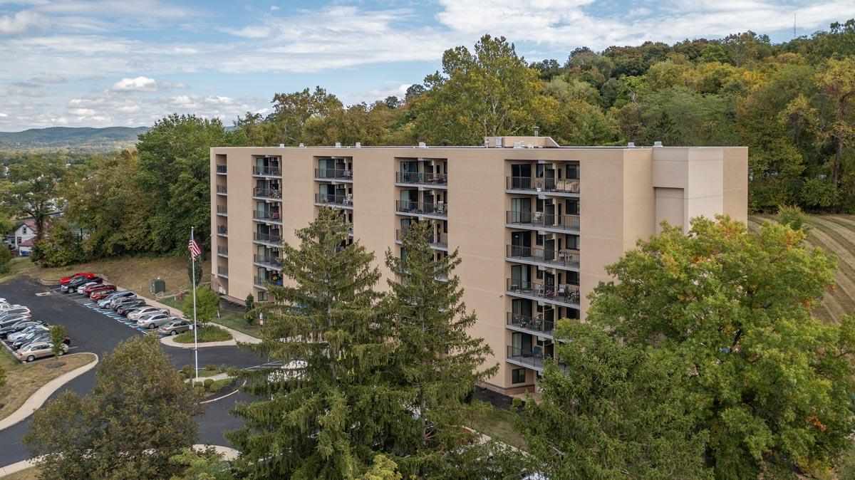 Birds eye view of section