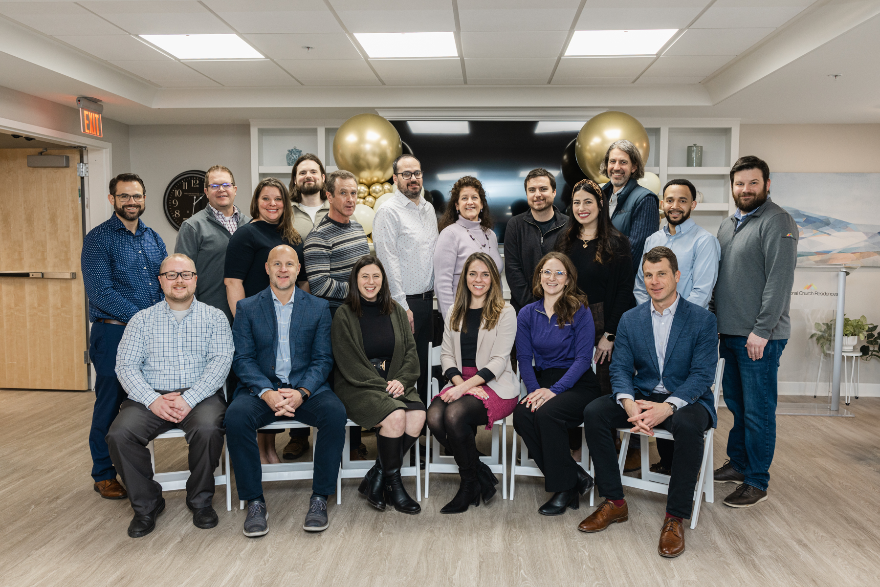 Dev team group photo