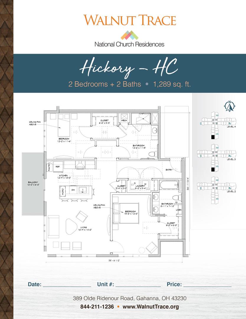 Hickory HC Floorplan