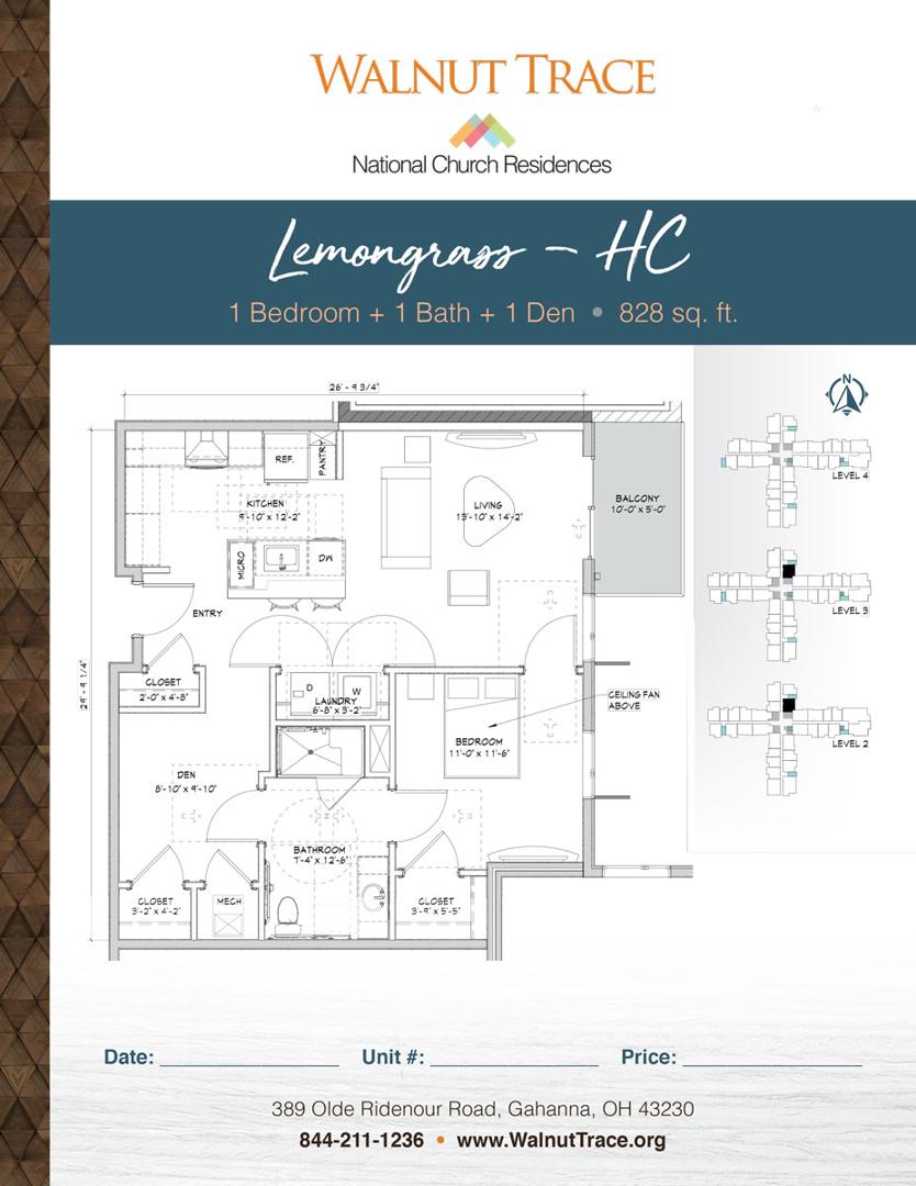 Lemongrass HC floorplan