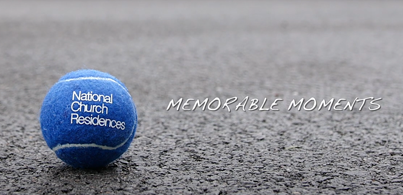 National Church Residences Memorable Moments Tennis Ball