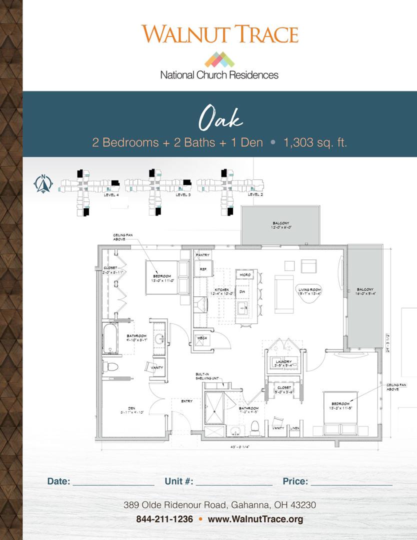 Oak Floorplan