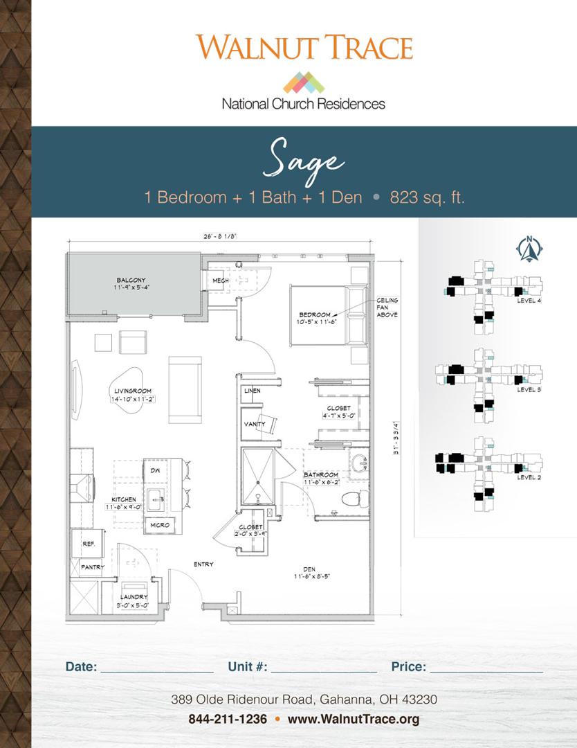 Sage floorplan