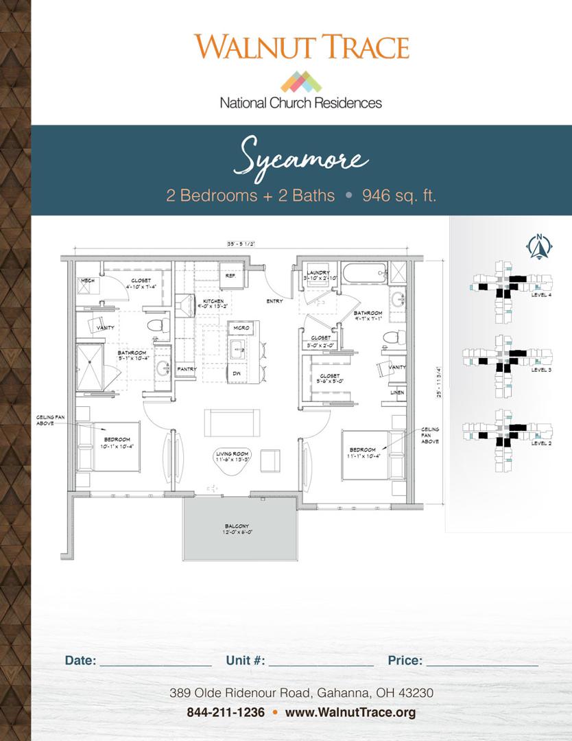 Sycamore floorplan