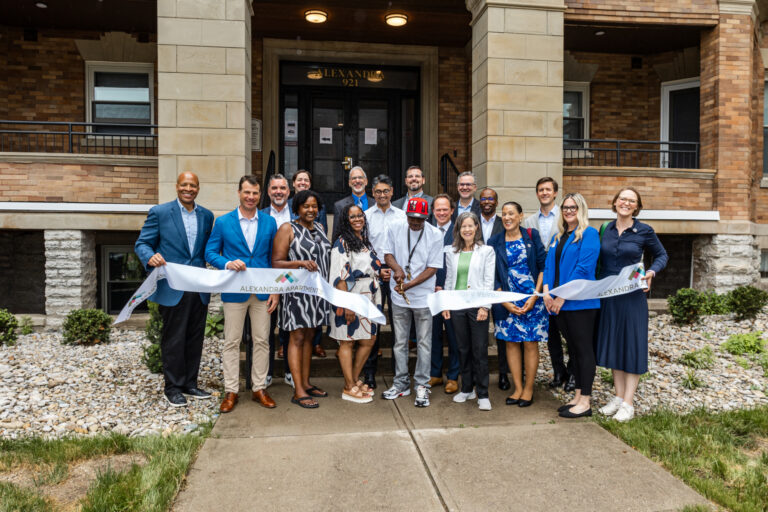 Ribbon cutting at the Alexandra in Cincinnati