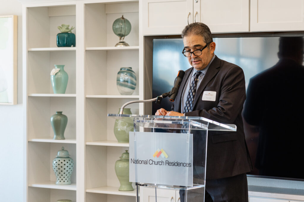 Memorial Towers at National Church Residences grand reopening August 25, 2026